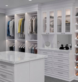 Stylish Walk-In Closets